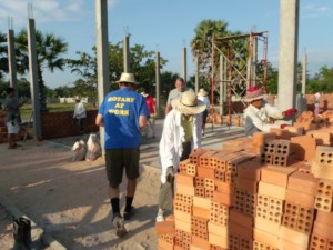 Bricks at Bakong Technical College