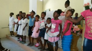 The jubilant choir