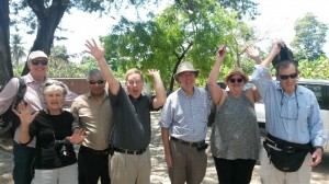 Some of the members of the Haiti team - Jim, Mary, Richard, Paul, Brian, Caroline, Chris