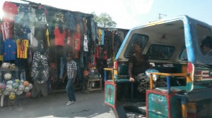 Market area in Port au Prince