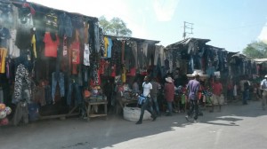 Street life in Haiti